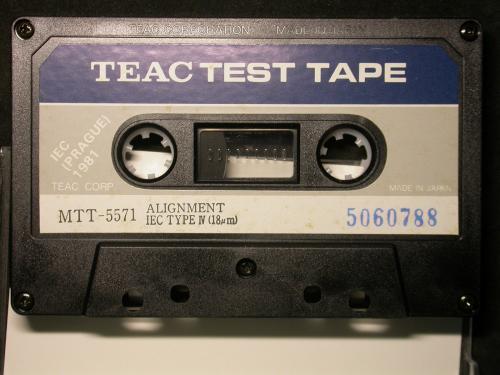 COMPRO Cassette de Prueba Test Tape para ca - Imagen 1