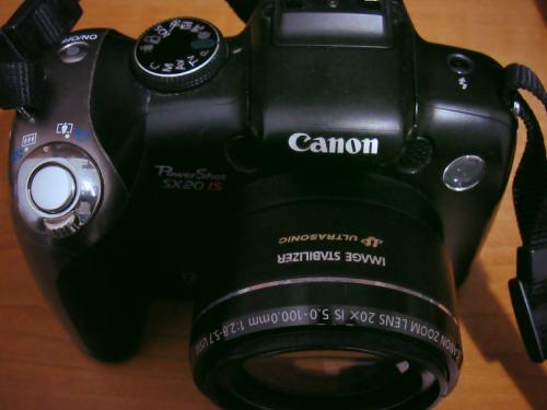 Canon sx20 is 121MP 20X de zoom optico ut - Imagen 1