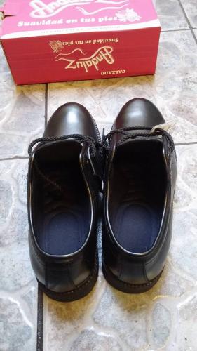 zapatos negros de vestir para hombre son tal - Imagen 3
