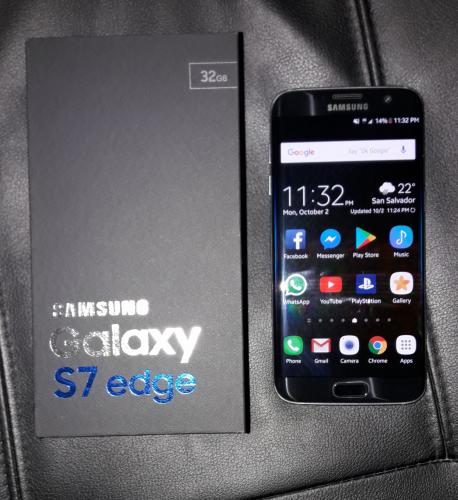 Vendo Samsung Galaxy S7+ 32GB Black Onyx libe - Imagen 1