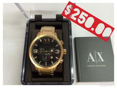 Vendo relojes Armani Exchange y Diesel  nuevo - Imagen 1