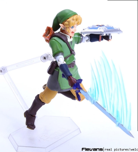 Zelda Skyward Sword 14 cm PVC  ARTICULABLE EX - Imagen 1