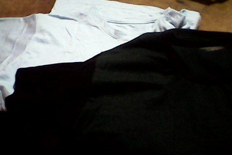 Camisetas manga larga de negras con blanco n - Imagen 2