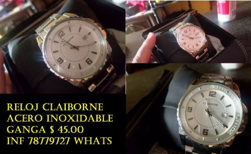 **Reloj Clairbone poco uso Acero Inoxidable c - Imagen 1