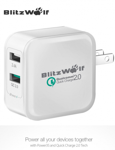 Cargadores USB Quickcharge BlitzWolf  &1000 - Imagen 1