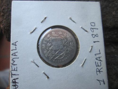 Se vende: varias monedas de 1 Real de Guatema - Imagen 1