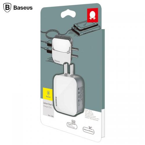 CARGADOR DUAL USB BASEUS   &10003; Nuevo en - Imagen 1