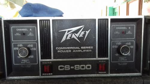 Vendo Power Peavey CS800 de 1500 watts;  45 - Imagen 1