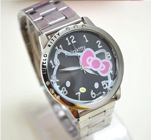 Finos Relojes Metalicos de Hello Kitty para D - Imagen 3