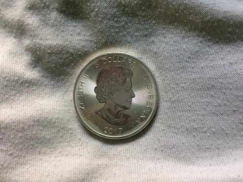 moneda de plata canadiense fina de una onza p - Imagen 2