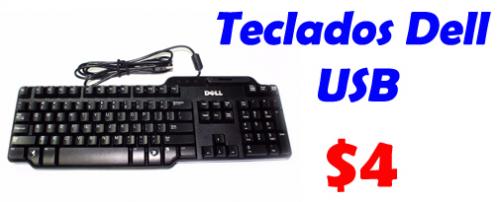 Teclados USB marca Dell y HP 4 TEL:25629722 - Imagen 1