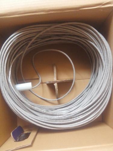 Vendo 100 metros cable UTP y 20 conectores RJ - Imagen 1