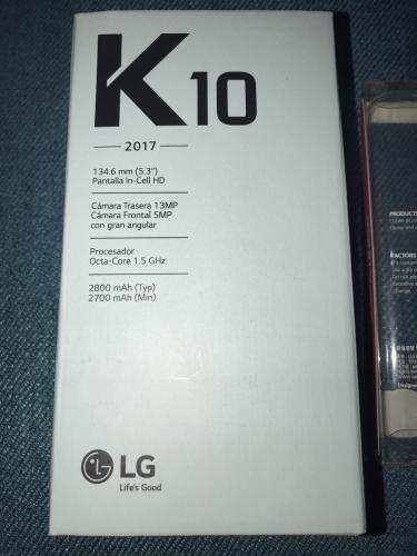 VENDO LG K10 2017 NUEVO sin usar liberado pa - Imagen 3