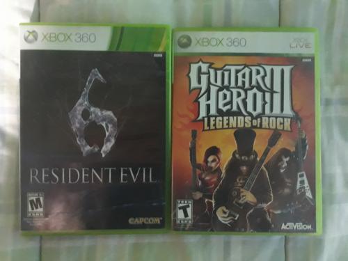 Vendo Resident Evil 6 y Guitar Hero 3en muy b - Imagen 1