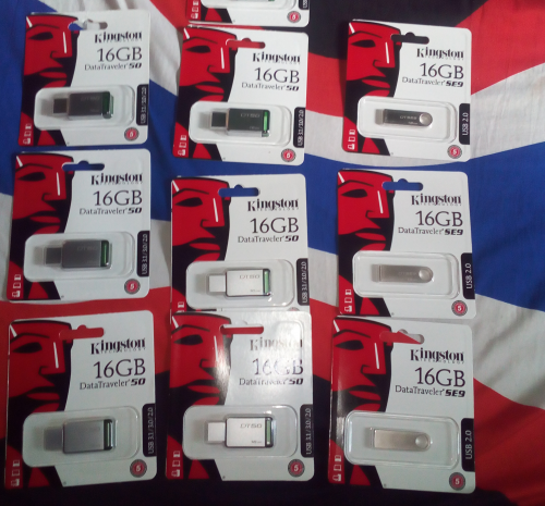 GANGA vendo 9 memorias USB de 16 gb sell - Imagen 1