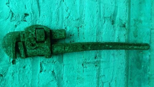 Vendo llave Stilson antigua de 22 pulgadas u - Imagen 3