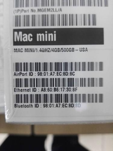 Mac mini nueva sellada procesador I5 14ghz c - Imagen 3