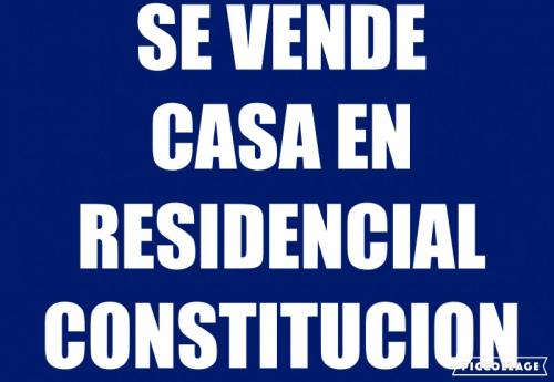 SE VENDE CASA EN RESIDENCIAL CONSTITUCION (CM - Imagen 1