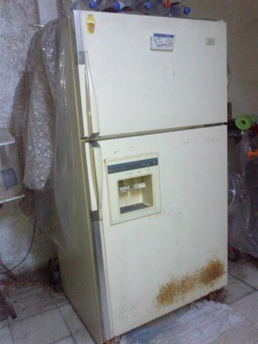 Refrigeradora usada mas lavadora con detalles - Imagen 3