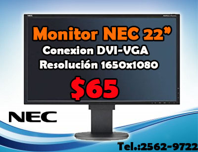 Promocion monitores LCD 22