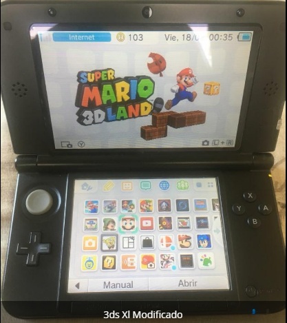 Vendo 3DS XL modicado lleno de juegos Unico  - Imagen 1
