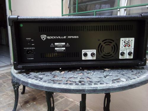 amplificador mixer rockville  2400 wats 8 can - Imagen 2