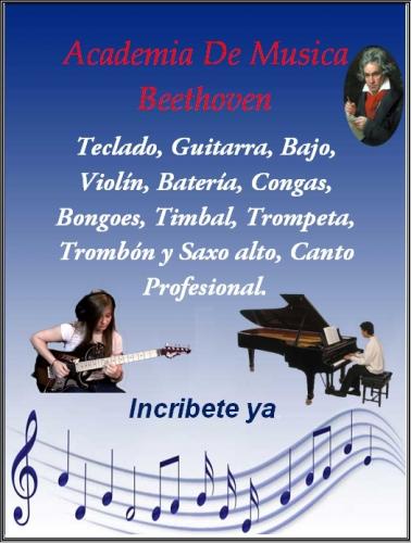 Academia De Msica Beethoven impartimos: Tec - Imagen 1