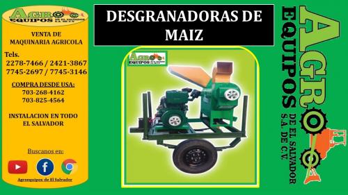 DESGRANADORAS DE MAIZ Y MAICILLO AGROEQUIPOS  - Imagen 1