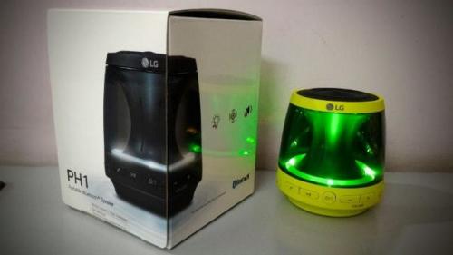 Parlante Bluetooth LG nuevo en caja con luce - Imagen 1