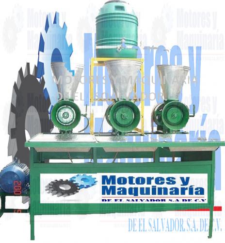MOLINOS DE NIXTAMAL DE 2 TOLVAS CON MOTOR ELE - Imagen 2