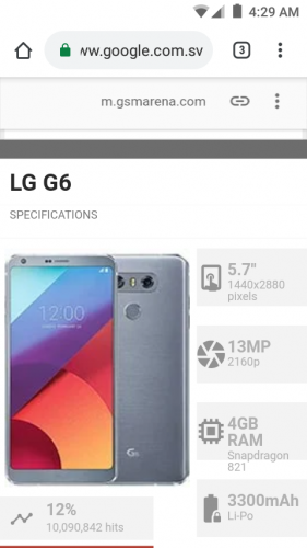 LG G6 completamente nuevo en su caja 325 - Imagen 1