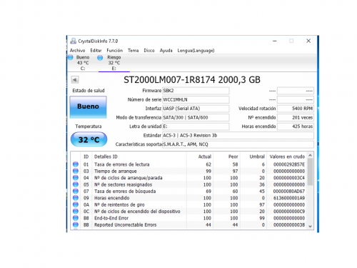 Vendo disco duro externo de 2 tb marca sagate - Imagen 3