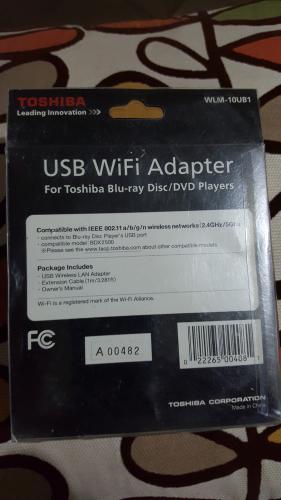 RECEPTOR Toshiba USB WIFI ADAPTER TVs Blura - Imagen 2