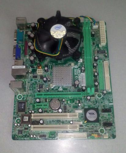 Vendo combo motherboard Biostar modelo p4m890 - Imagen 1
