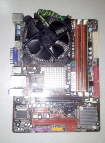 Vendo combo motherboard G41 socket 775 ram dd - Imagen 1