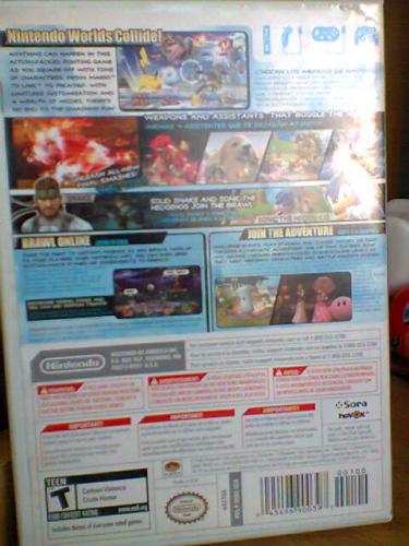 Un Juego para Nintendo Wi Super Smashbros Bra - Imagen 3