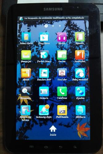 Vendo tablet Samsung galaxy tab1 acepta chip - Imagen 1