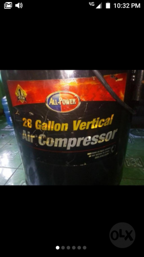 Vendor compressor 28 galones3hp valvulasll - Imagen 1