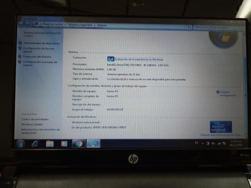 mini laptop hp funcionando con sitema wimdows - Imagen 3