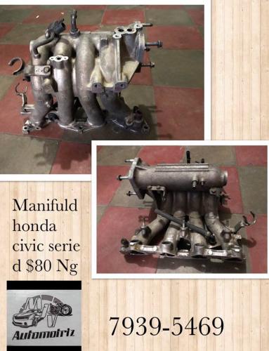manifuld honda civic serie D  8000 neg  pue - Imagen 1