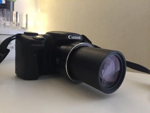 camara Canon SX500 IS de 16 MP con 30X de zoo - Imagen 1