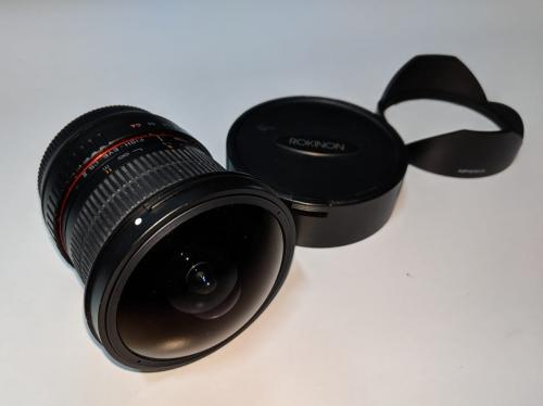  Lente Rokinon montura EF para Canon8mm F35 - Imagen 1