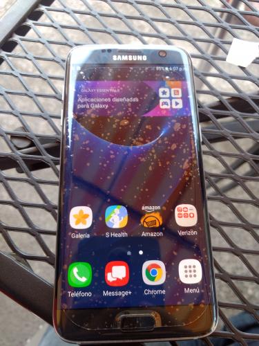 Vendo Samsung galaxy s7 edge negro liberado d - Imagen 1