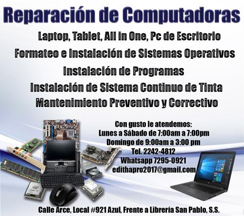 Reparacion de Laptop Pc Servicio a Domicili - Imagen 1