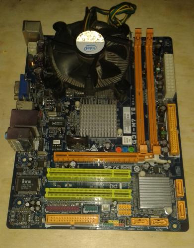 Vendo combo motherboard Biostar G31M7 TE en  - Imagen 1