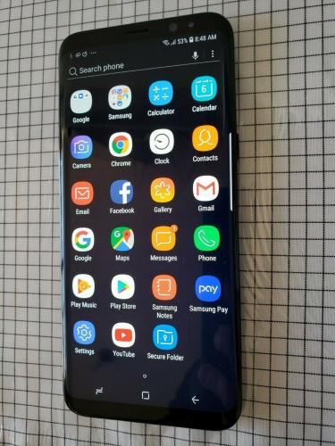 Galaxy S8 como nuevo en caja para TIGO 64GB - Imagen 1