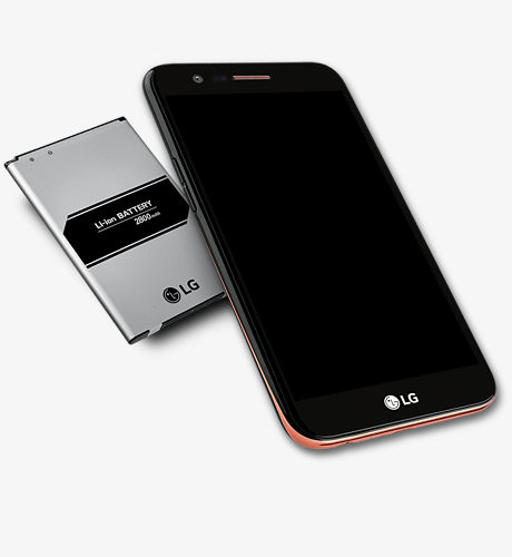 Vendo celular LG K10 2017 tiene una rajadura - Imagen 1