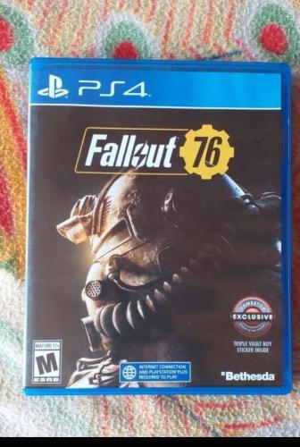 Vendo Fallout 76 para PS4 se compro nuevo y d - Imagen 1