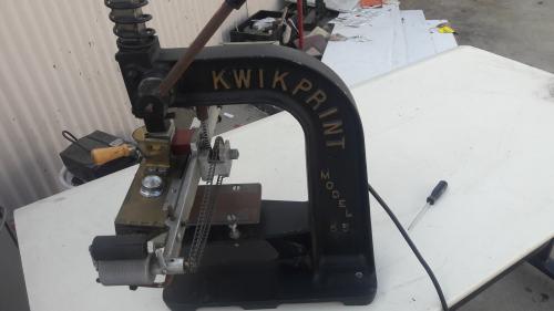 Estampadora Kwikprint Foil Stamping Machine  - Imagen 2