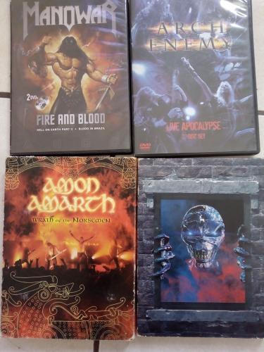 Vendo DVDs Metal Originales  Sin rayones co - Imagen 1
